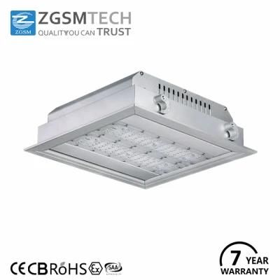 Lumileds 3030 Chips 80 Watt LED Gas Station Canopy Light