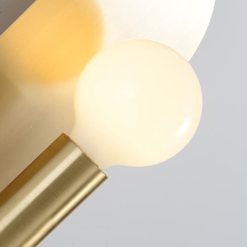 Modern Wall Lamp Stylish Brass Gold E27 for Living Dining Room Brass Wall Lamp (WH-OR-228)