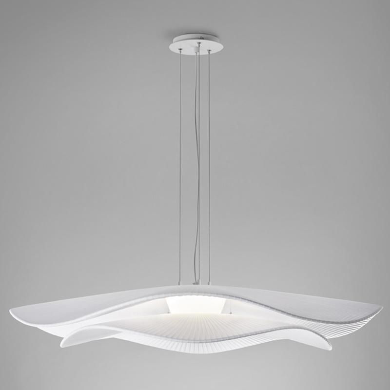 Modern Leaf Chandelier Restaurant Dining Room Bathroom Pendant Lamp Light