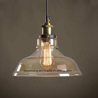 Modern Pendant Lamp with Copper E27 Holder for Restaurant Indoor Lighting