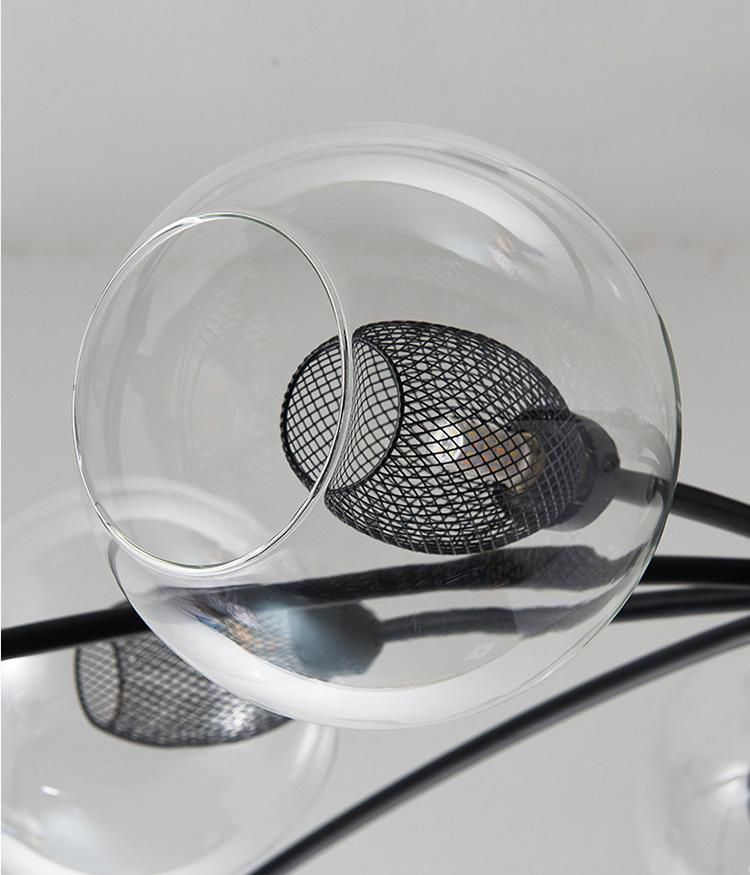 Modern Pendant Light LED Aluminum Black Color for Home Lighting Decoration