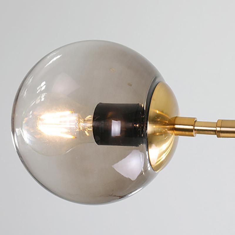 Spherical Design Simple Style Chandelier Bedroom Dining Room Pendant Lamp