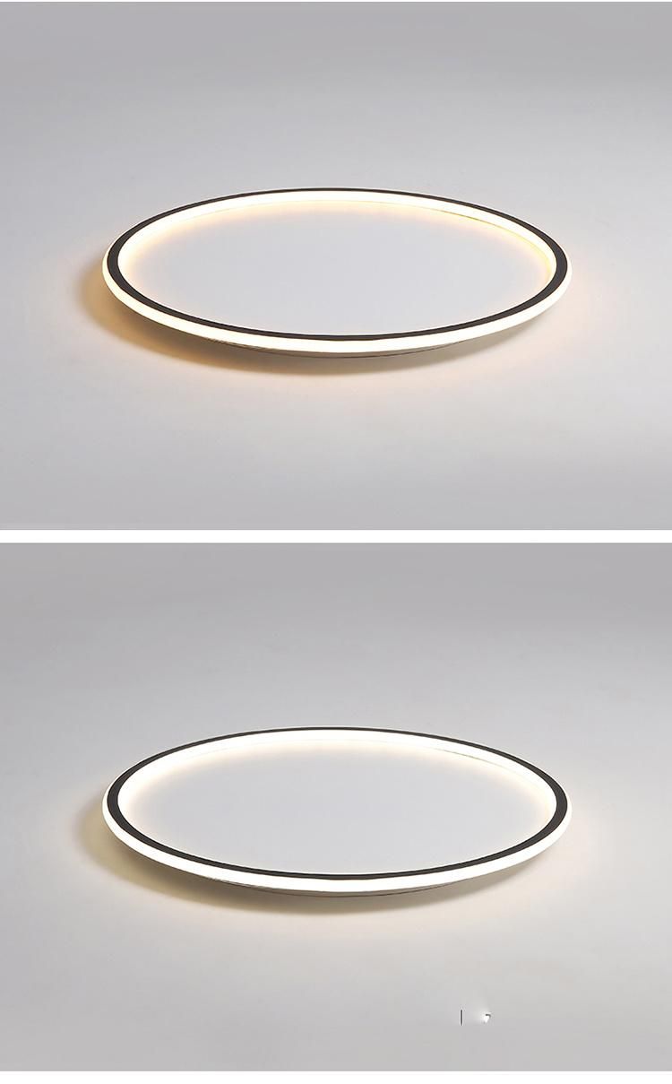 2021 Modern Minimalist Gold Round Mounted LED Lights Modern Light Chandelier Pendant