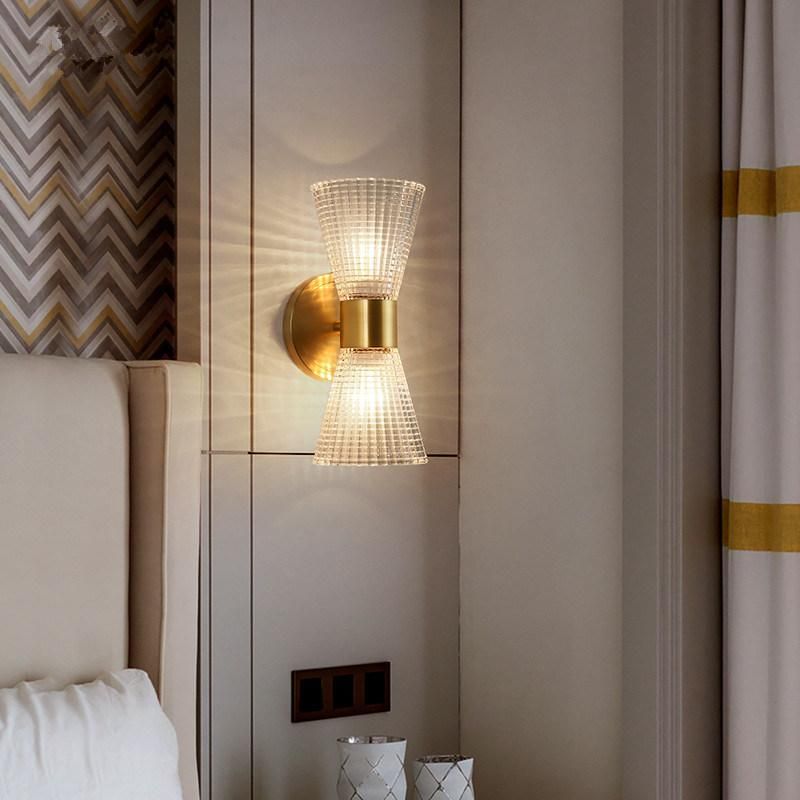 Creative Copper Wall Lamp Luxury Living Room TV Background Wall Light (WH-OR-180)