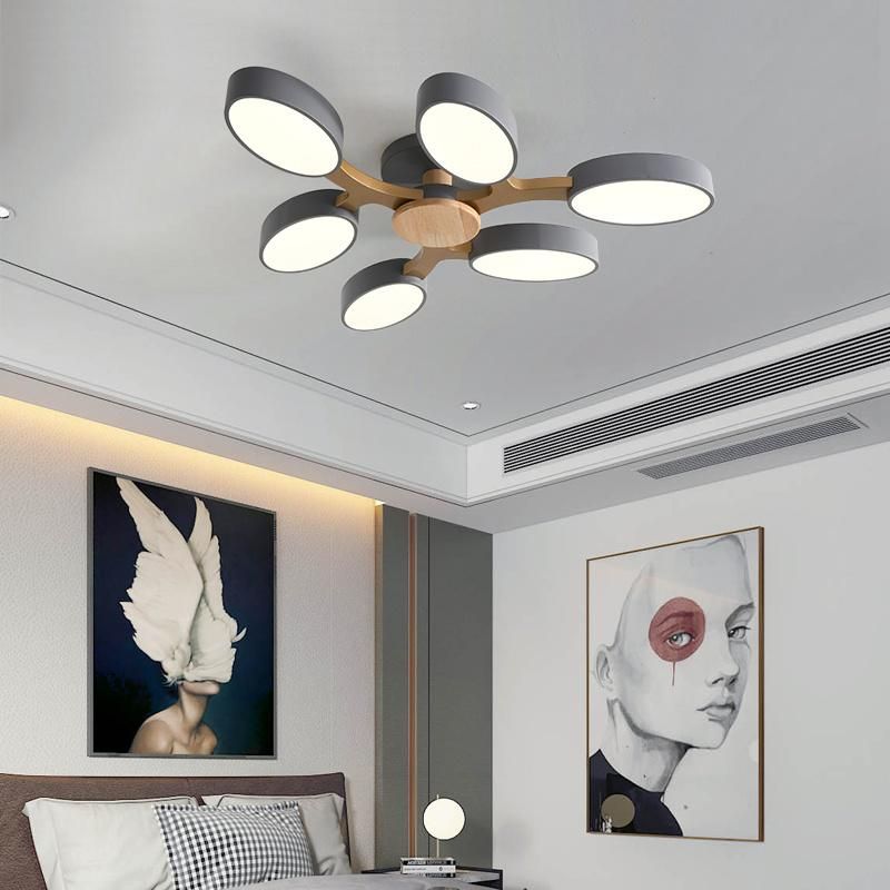 Modern Ceiling Lights Black White Corridor Bedroom Kitchen Office Lamp (WH-WA-29)