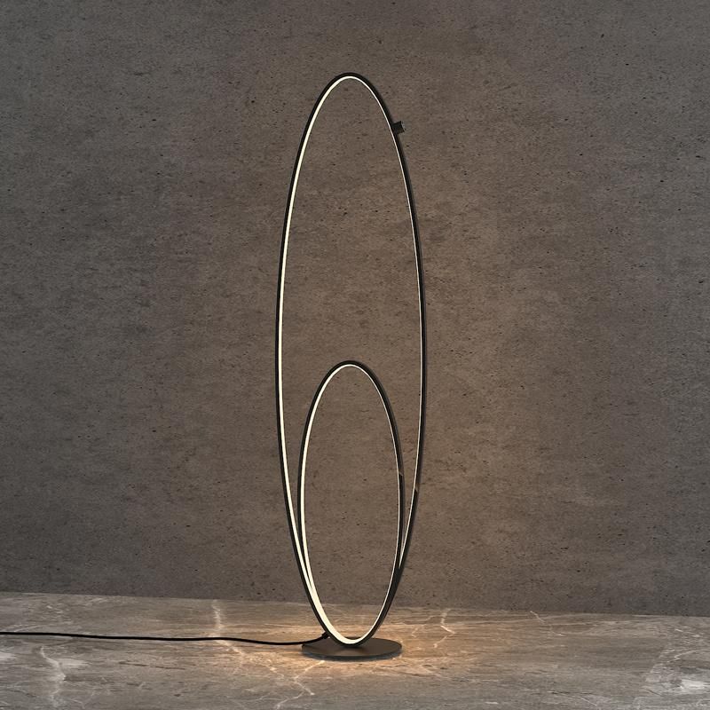 LED Floor Lamp Nordic Living Room Bedroom Bedside Vertical Table Lamp