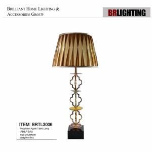 Poppleton Agate Table Lamp with Lamp Shade