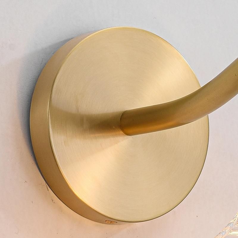 Copper Wall Lamp Bedroom Bedside Light Modern Corridor Decoration LED Lighting