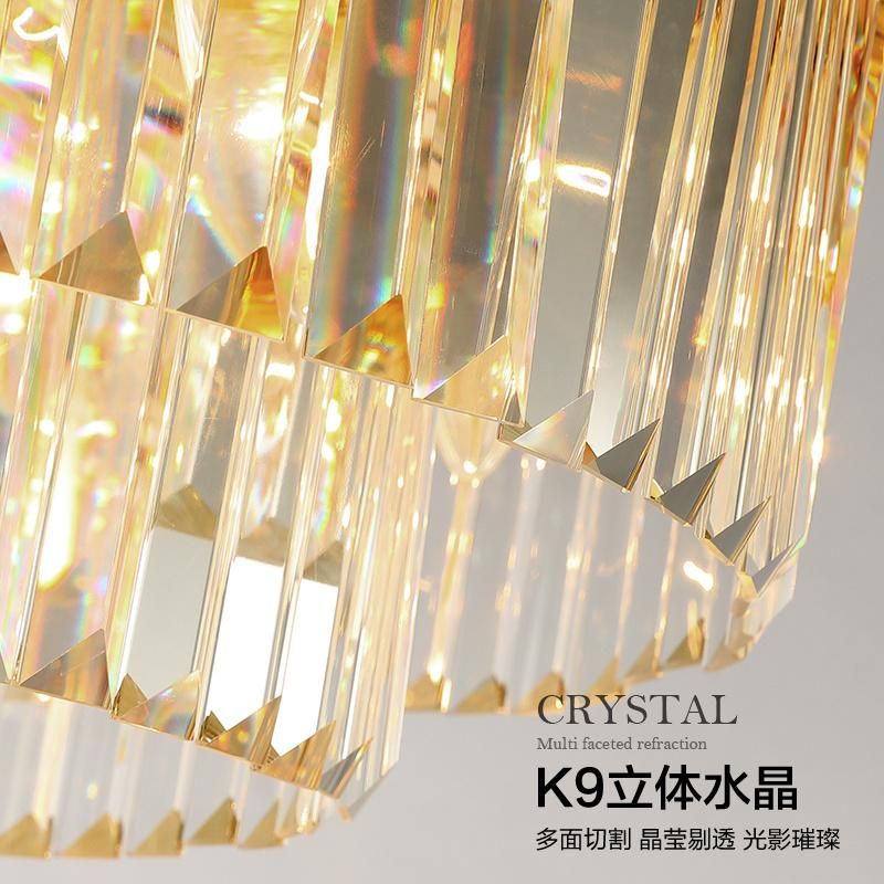 Modern Crystal Ceiling Lights Flush Mount Light for Living Room Dining Room Ceiling Light Creative (WH-CA-83)