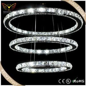 Modern Crystal Decoration Pendant Ring Light (MD7320)