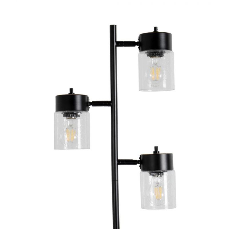 Modern Design 3-Arm Warm White LED Bulb Floor Lighting