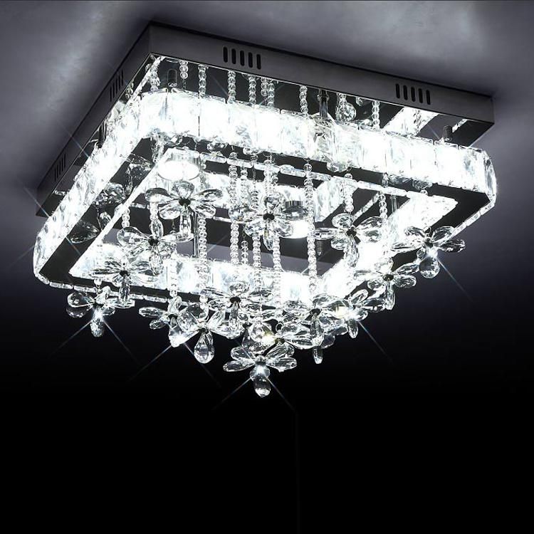 Modern Interiorlliving Room Ceiling Crystal Lamp Chandelier Lighting Gold