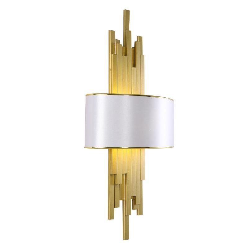 Hot Style Postmodern Luxury Style Hotel Room Bedside Corridor Wall Lamp Metal LED Wall Lamp Night Lamp