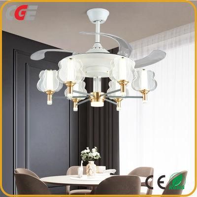 Frequency Conversion Ceiling Fan Lamp LED Invisible Fan Lamp