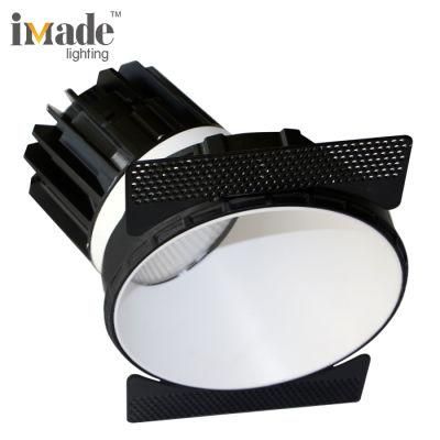 LED Fixed Spotlight Anti Glare 10W COB Spot Matt White 4000K Down Light for House Downlight Wallwasher