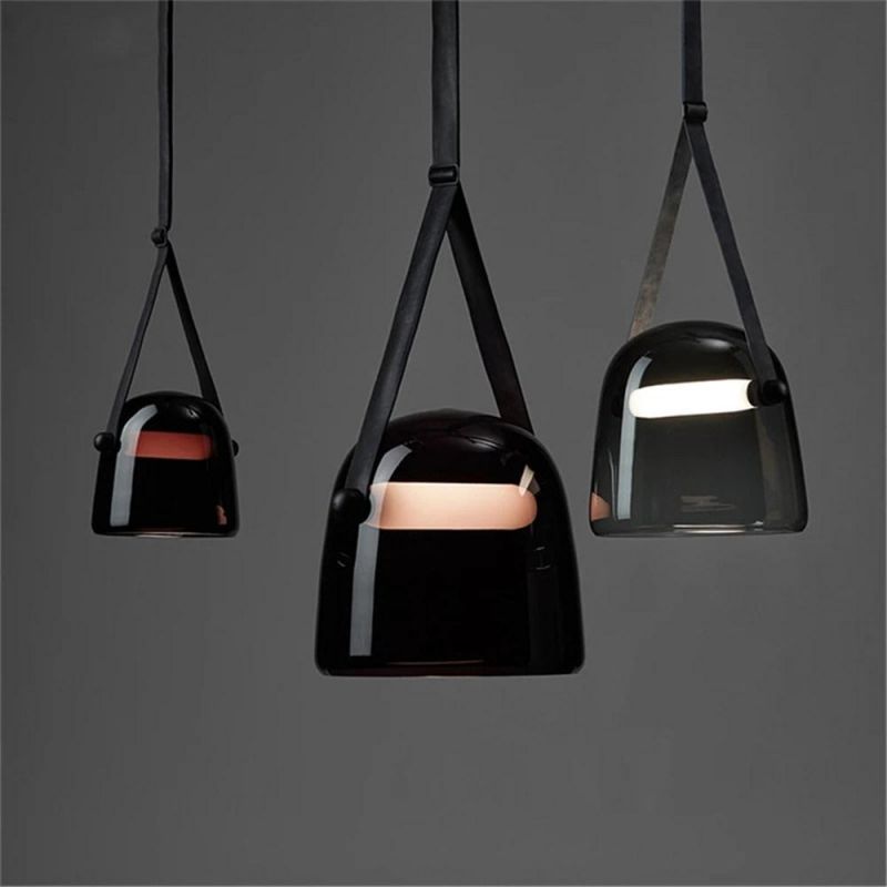 Simple Modern Restaurant Pendant Lights Glass Hanging Lights