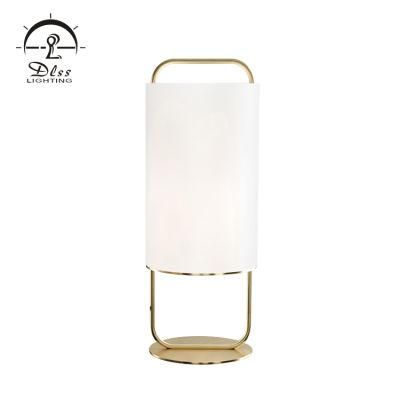 Bedroom Decoration Modern Table Lamp White Color