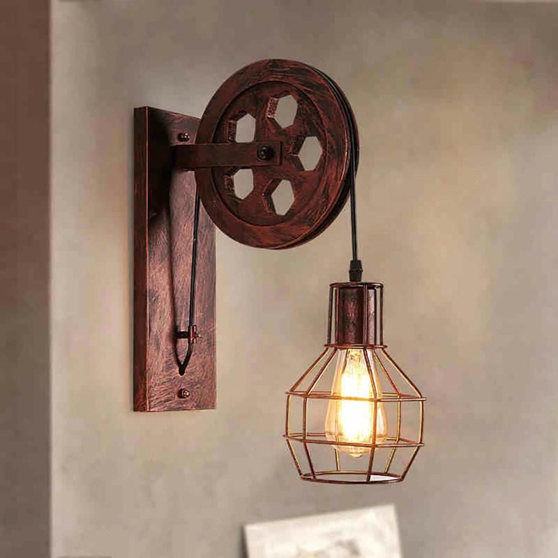 LED Retro Wall Lamp Cafe Bedroom Creative Fist Resin Light Wall Mounted LED Lamps (WH-VR-19)