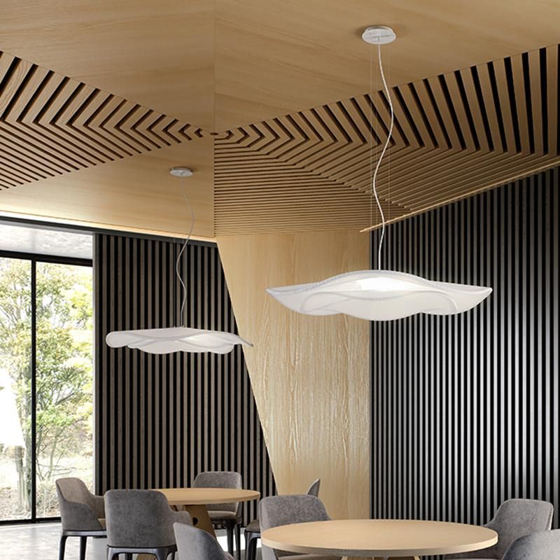 Modern Leaf Chandelier Restaurant Dining Room Bathroom Pendant Lamp Light