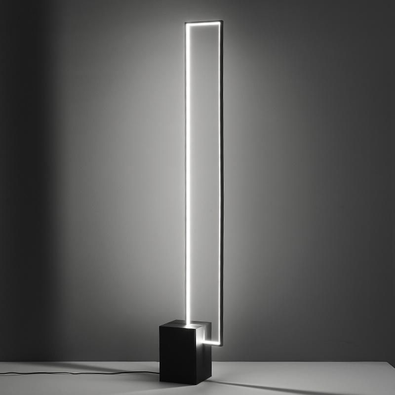 Nordic Minimalist LED Floor Lamps Tricolor Lamp Remote Control LED Stand Light (WH-MFL-09)