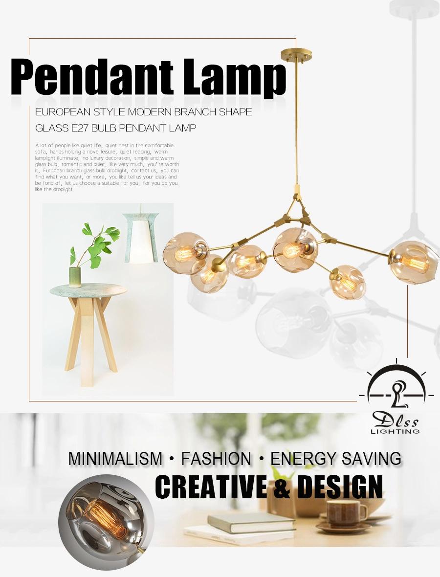 Luxury Bubble Chandelier Suspension Lamp Modern Lighting