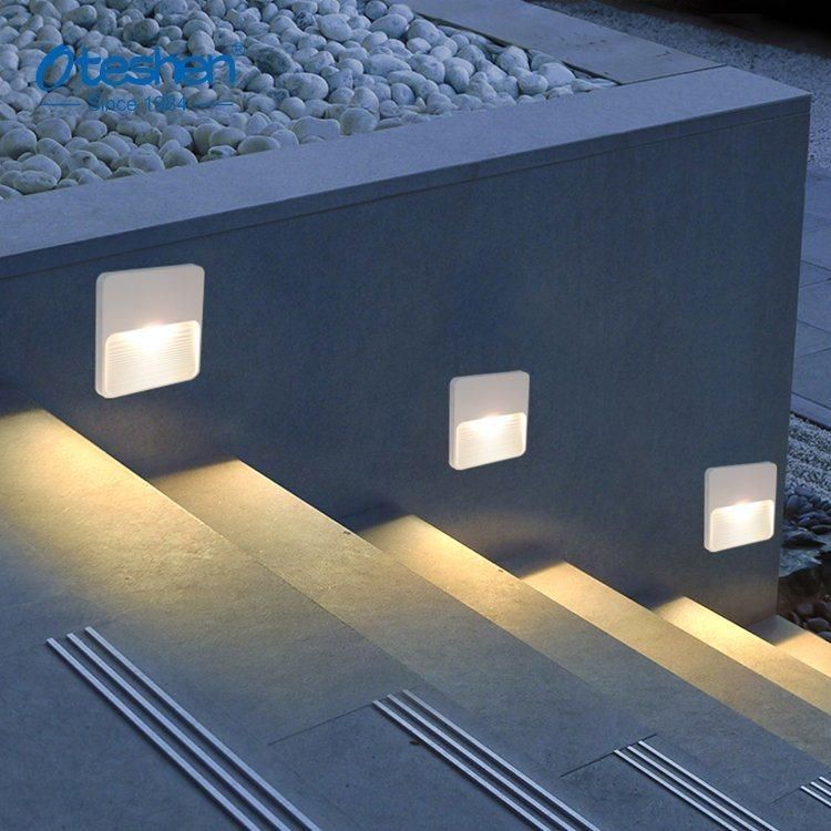 IP65 Outdoor LED Stair PC Material Step Lights