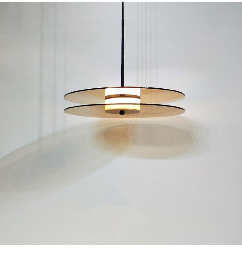 Post-Modern Restaurant Luxury Creative Glass Pendant Lamp Scandinavian Designer Art Bedroom Pendant Lamp (WH-AP-192)