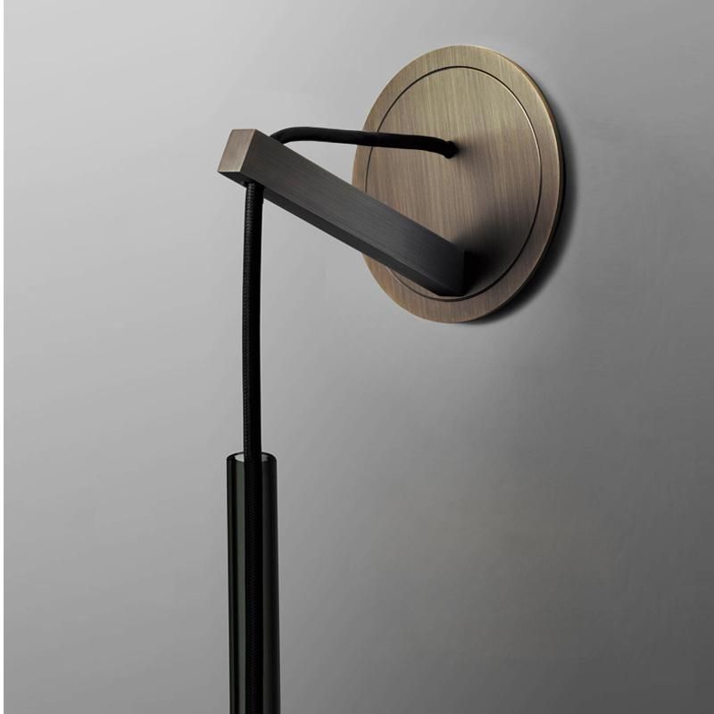 Bedhead LED Lamp Modern Living Room Corridor Personality Glass Bedside Wall Light