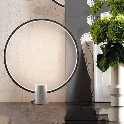 Circle Design Modern Style Bedside Lamps Table Lamps Nighstand Lamps