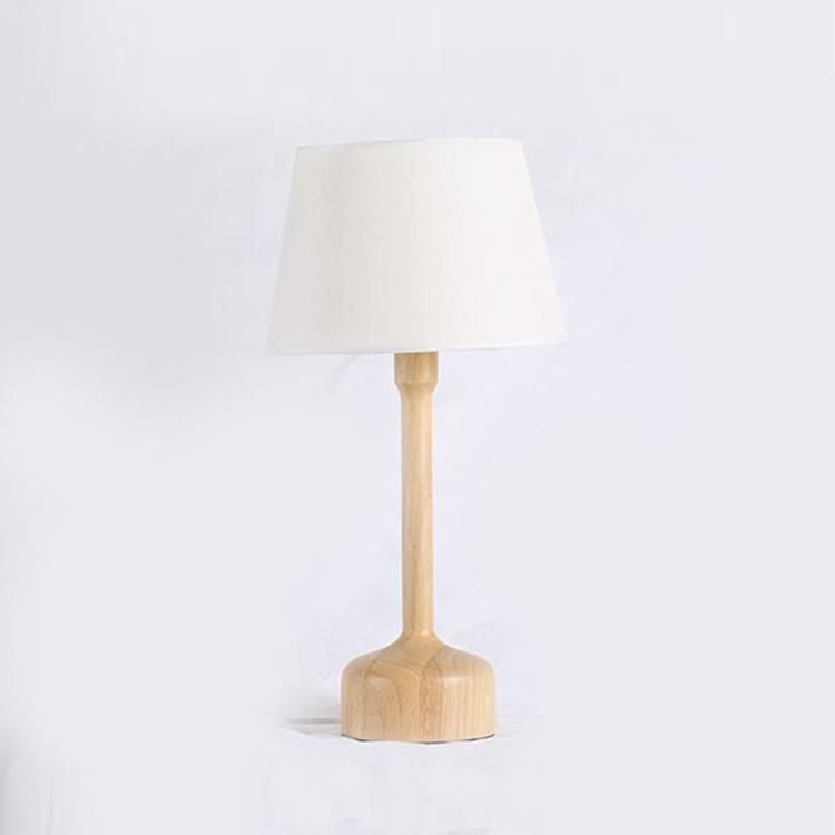 Decorative Wooden Table Lamp for Bedroom