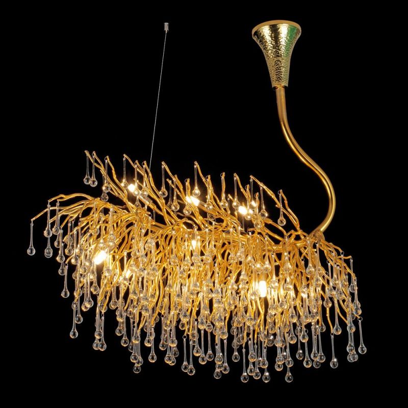 2022 Crystal Chandelier Lighting for Home Decoration Luxury Dining Room Chandeliers Lamp Indoor Living Room Light Fixtures