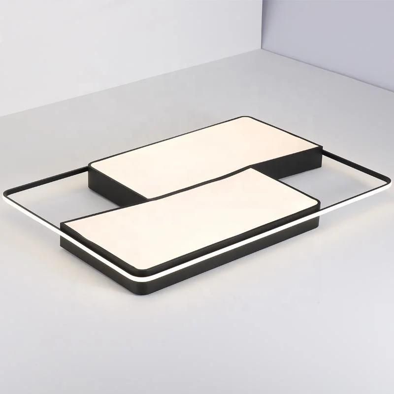 Living Room Ceiling Light LED Decorative Rectangular Modern Lighting