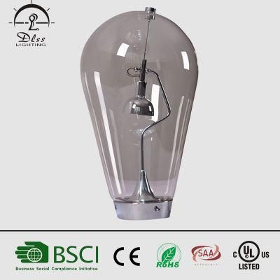 Modern Originality Simple Glass Bulb Table Lamp for Indoor Decoration