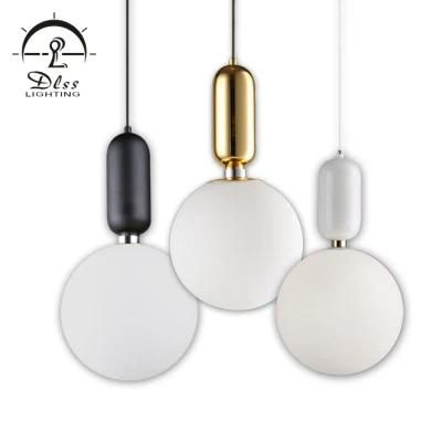 Modern Ball Shape Glass Hanging Lighting for Home