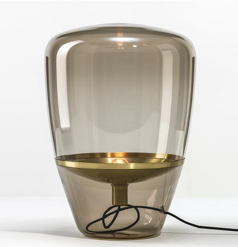 Glass Table Lamp