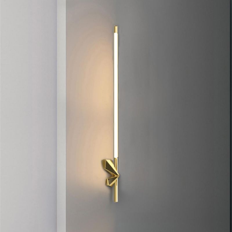 Modern Design LED Wall Lamp for Bathroom Bedroom Mirror Wall Sconce Indoor Decoration Nordic Home Deco Bedside Lamp Fixture Gold