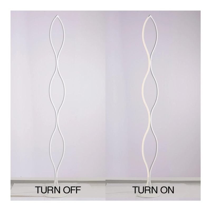 Masivel Modern Simple Linear Home Hotel Decoration LED Floor Lamp