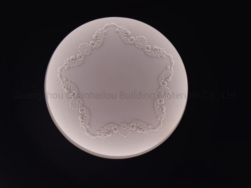 Grg (Glassfiber Reinforced Gypsum) Recessed Ceiling Lamp with LED Lighting