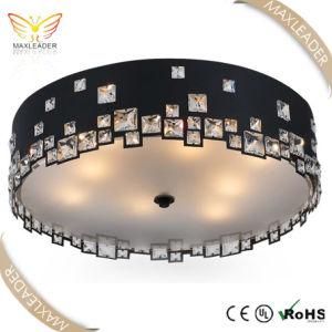 Ceiling Lamp Modern E14 Crystal Decoration Black (MX7224)