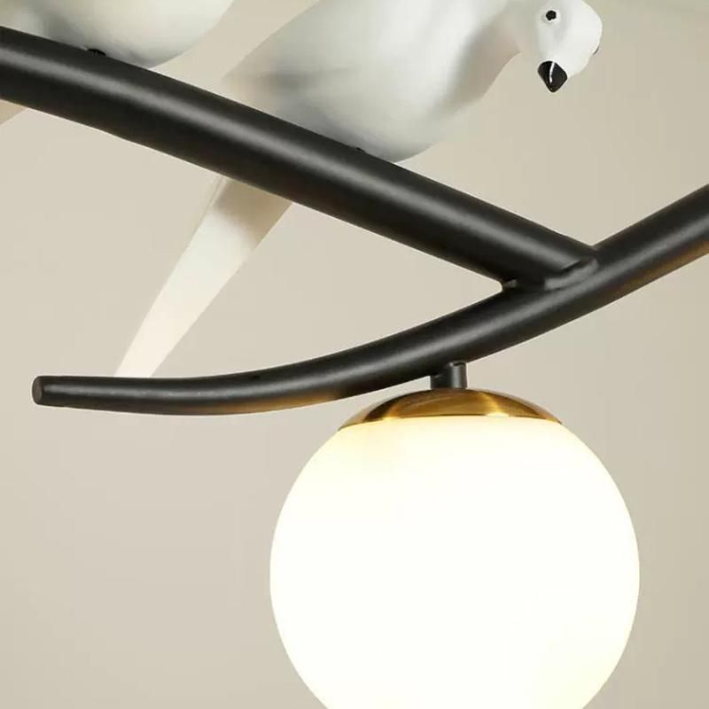Bird Pendant Lamp Web Celebrity Restaurant Living Room Hotel Chandelier