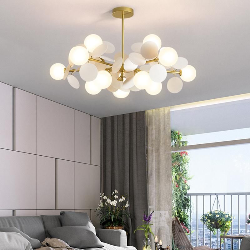 Modern Living Room Bedroom Lighting Design Romantic Pendant Lamp