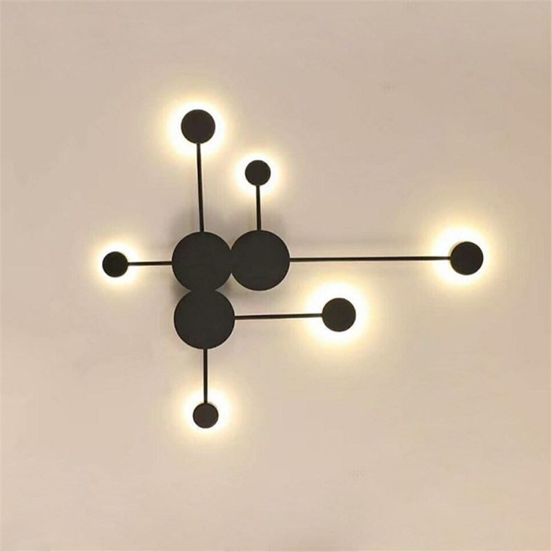 Modern Simple LED Wall Lamps Living Room TV Wall Bedroom Bedside Lamp Nordic Home Decor Designer Corridor Hotel Iron Wall Lights