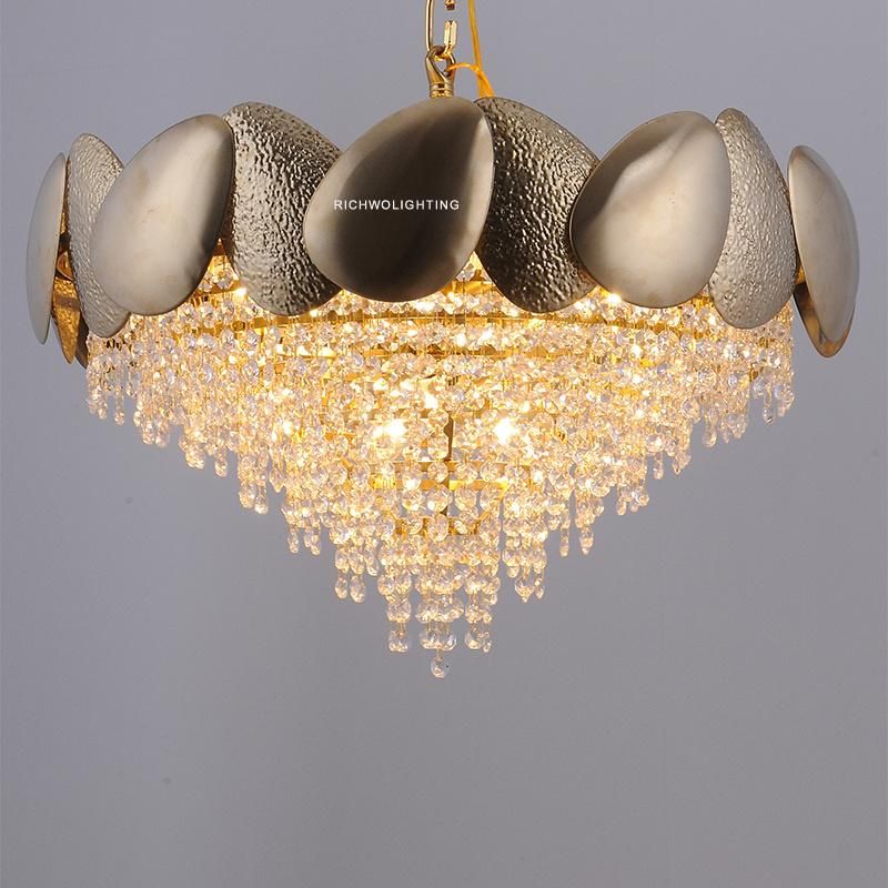 Indoor Crystal Hanging Light New Residential Chandelier Pendant Light