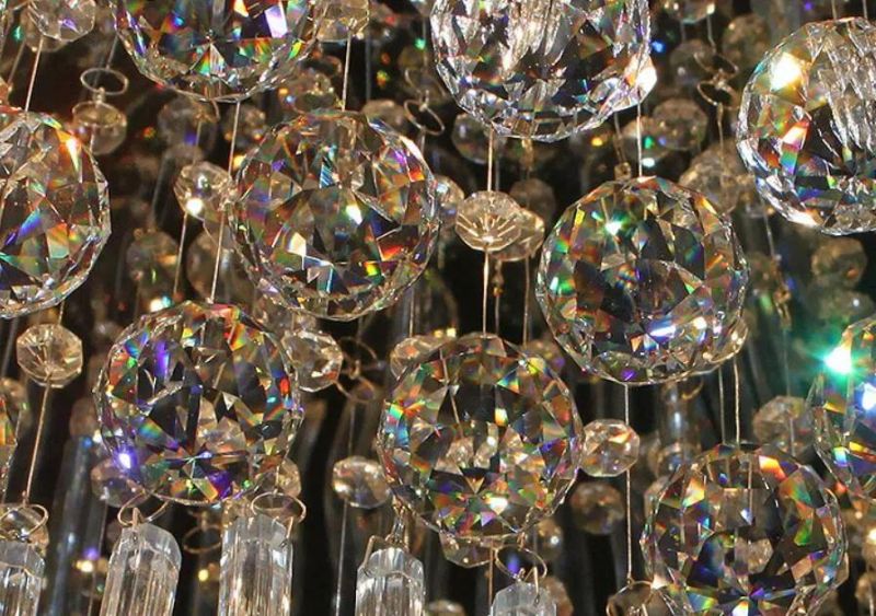 Luxury Crystal Lounge Ceiling Lights for Indroom Home Project Lighting Fixtures (WH-CA-08)