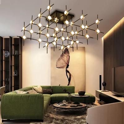 Industrial Style Chandelier in Living Room and Shopping Mall Pendant Lamp Dining Room Pendant Light Above Island