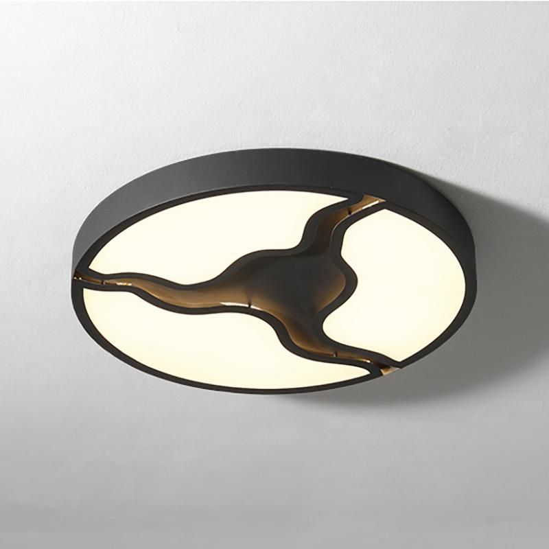 Black White Art Stripe Design Ceiling Lamp Pendant Lamp Living Room Lamp