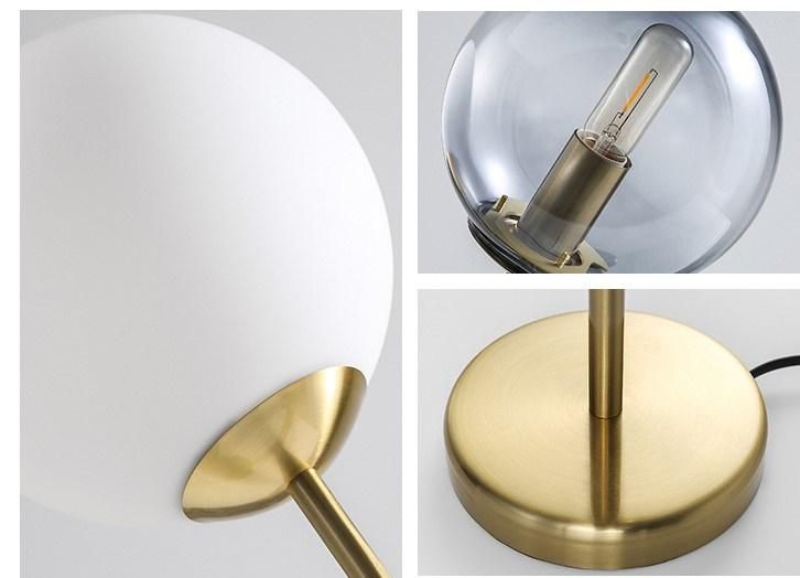 Nordic Creative Romantic Ball Table Lamp Simple Modern Living Room Decorative Lamp Study Bedroom Bedside Table Lamp