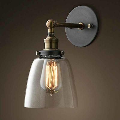 Glass Wall Lamp Indoor Lighting Decorative Wall Light Wall Lamps for Living Room