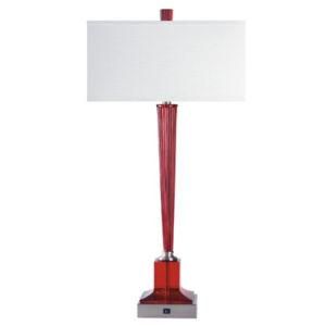 White Rectangular Lamp Shade Table Lighting Forfor Hotel Decoration