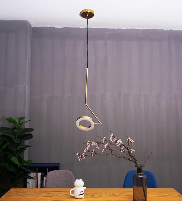 Modern Design Lamp Circle Round Ring Chandelier Round LED Chandelier